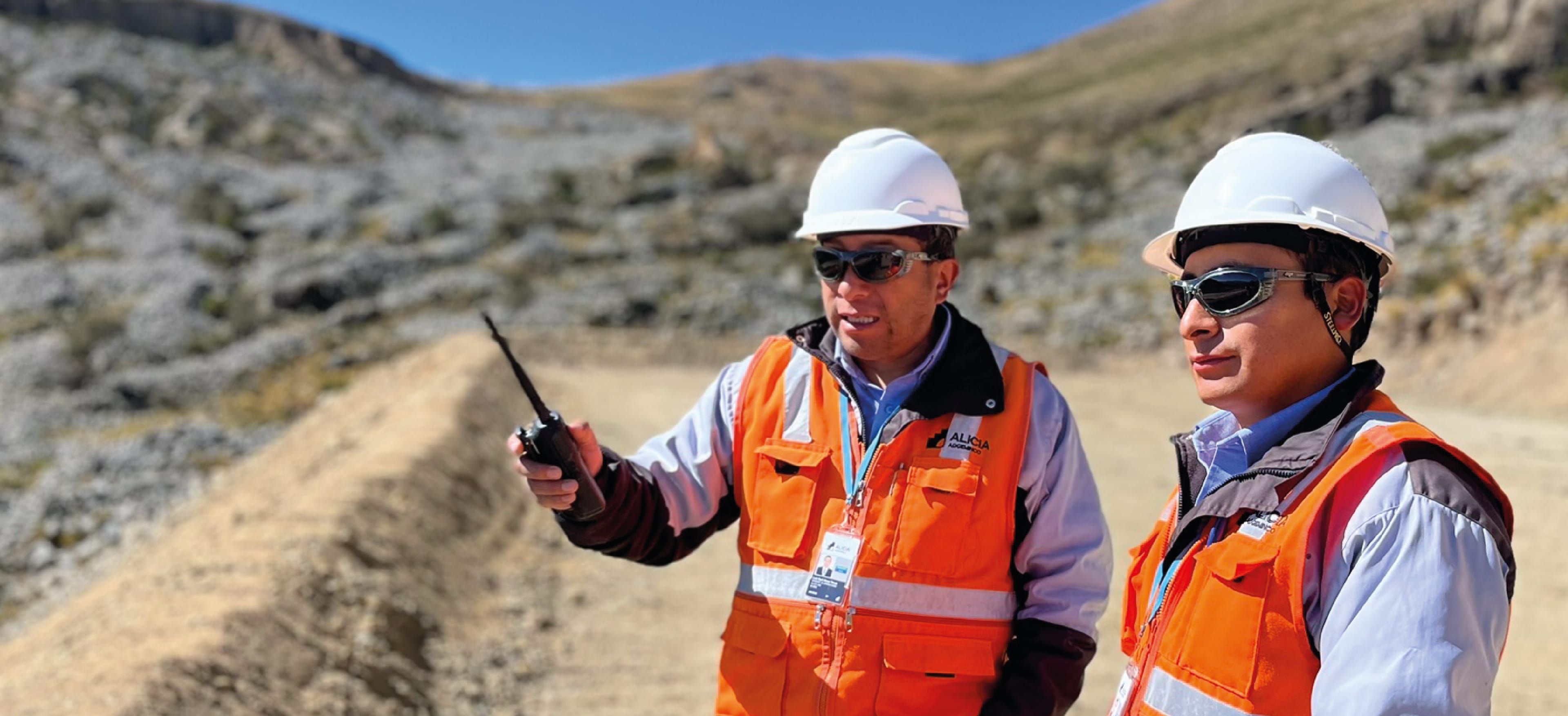 Colaboradores de Adgeminco en unidad minera